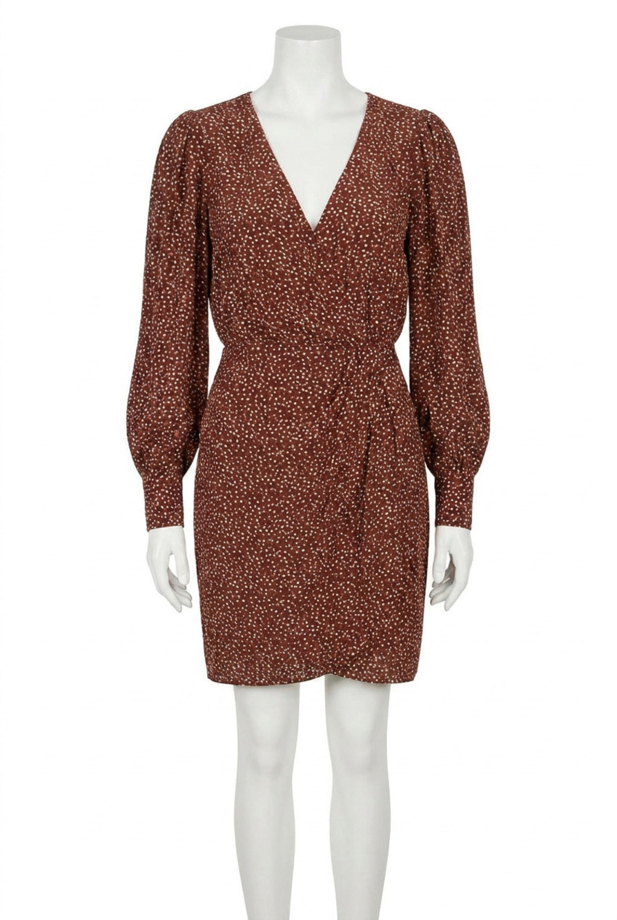 NEW THE KOOPLES moon dress in maroon